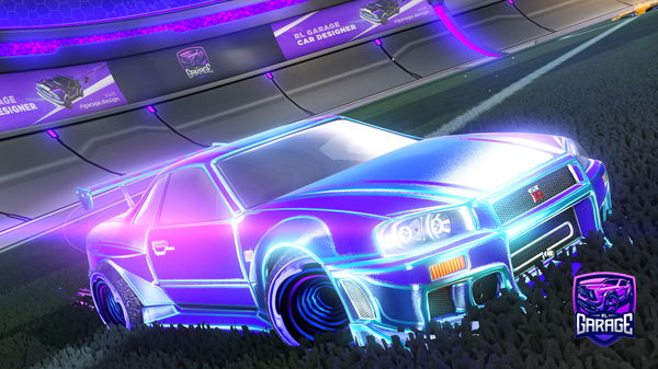 A Rocket League car design from DaniRocks08