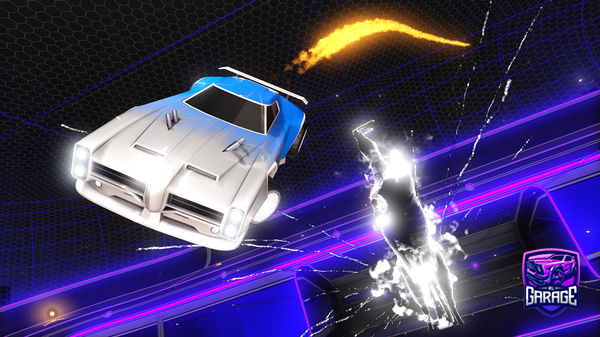 A Rocket League car design from mebeking