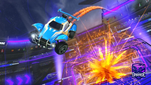 A Rocket League car design from Bogg1e