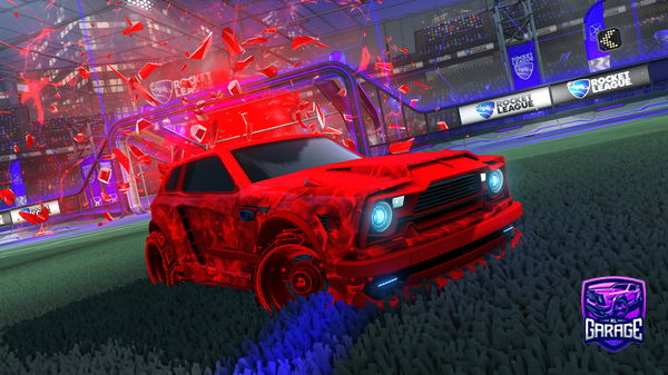 A Rocket League car design from Fazematrix3564