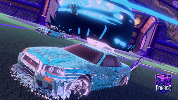 A Rocket League car design from Bobbyballs