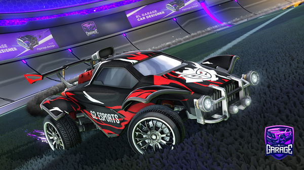 A Rocket League car design from SLWXCV