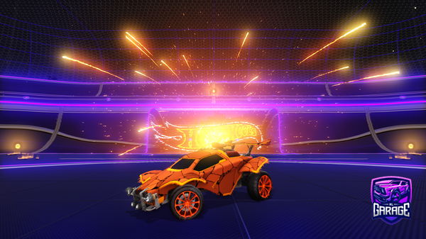 A Rocket League car design from Electricpear9