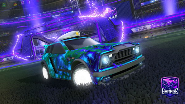 A Rocket League car design from NokiTLoki7