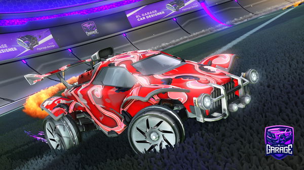 A Rocket League car design from NickGibelato