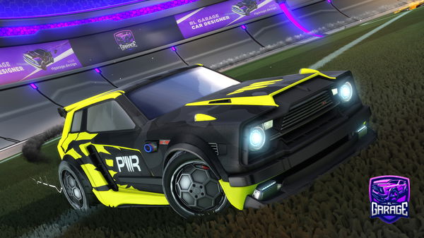 A Rocket League car design from Gamer132884