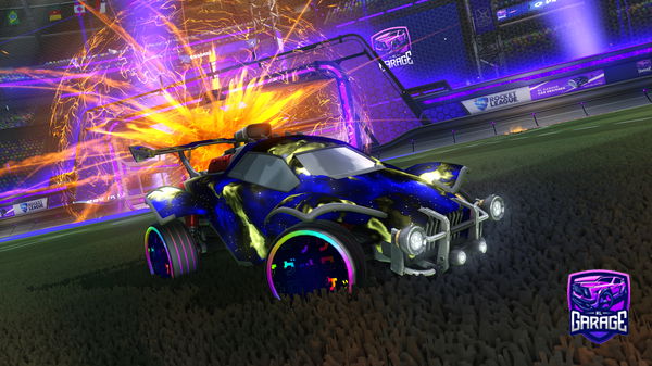 A Rocket League car design from Eltaf