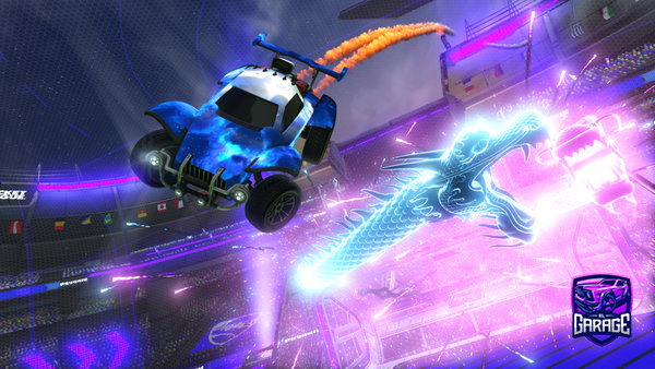 A Rocket League car design from peanut_official
