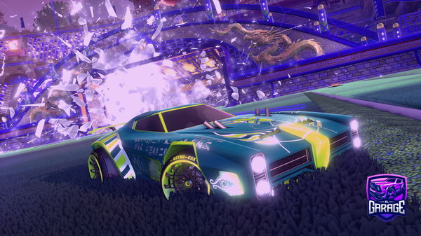 A Rocket League car design from Kronix04