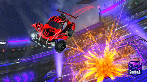 A Rocket League car design from paoo