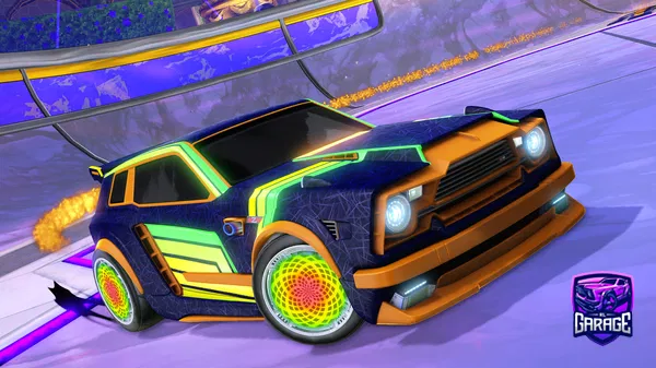 A Rocket League car design from BarkingLilly