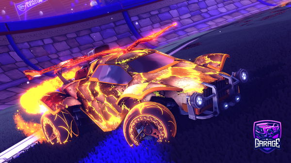 A Rocket League car design from GriddyGod