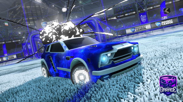 A Rocket League car design from babayoman