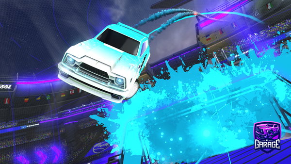 A Rocket League car design from dateager