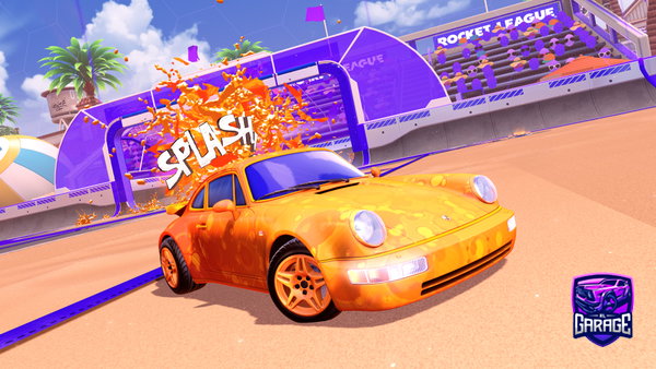 A Rocket League car design from HarryDunstone27