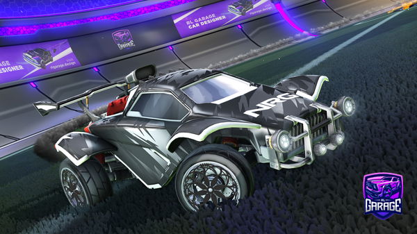 A Rocket League car design from Poweredplayer