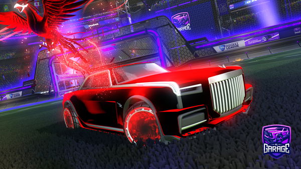 A Rocket League car design from BlackBear71