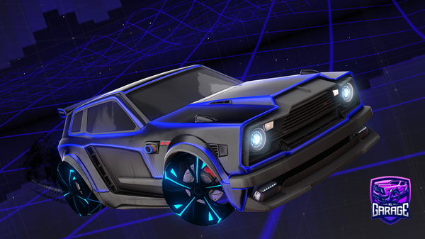 A Rocket League car design from SquirtleTM