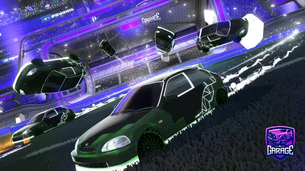 A Rocket League car design from PandaPaws22146