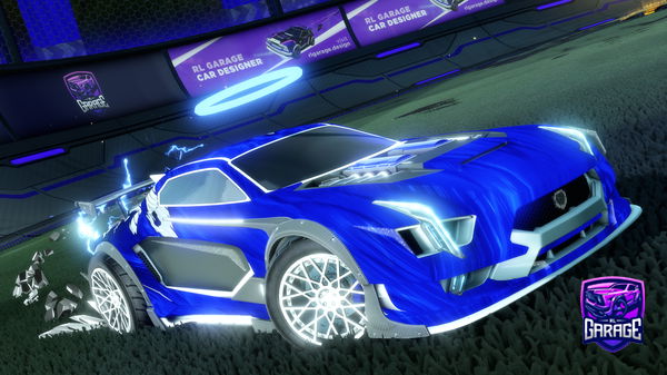 A Rocket League car design from Rand0m87