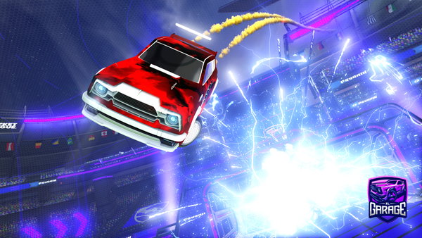 A Rocket League car design from TRK4574