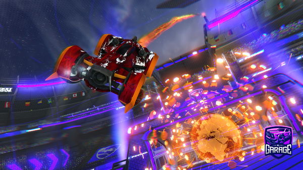 A Rocket League car design from vinisioafrica