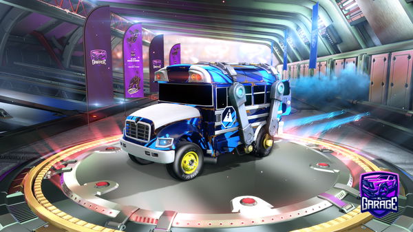 A Rocket League car design from M854