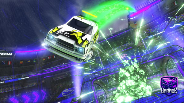 A Rocket League car design from tylerlockyer