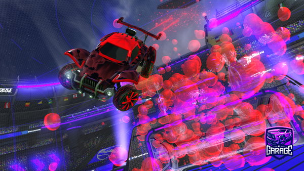 A Rocket League car design from TY1P1CALK1D