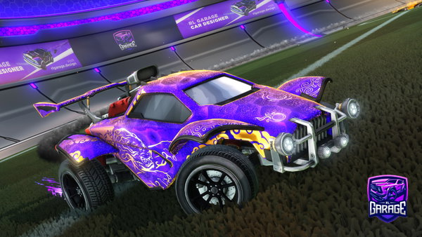 A Rocket League car design from AzzaroFr