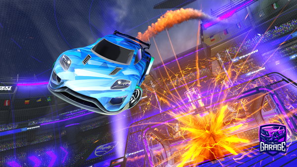A Rocket League car design from BountyHunter929