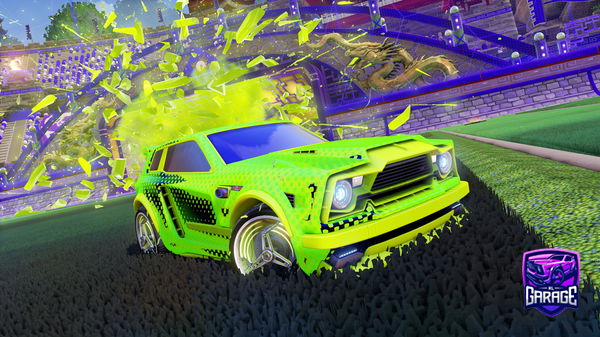A Rocket League car design from Danvan987