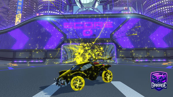 A Rocket League car design from cgoin