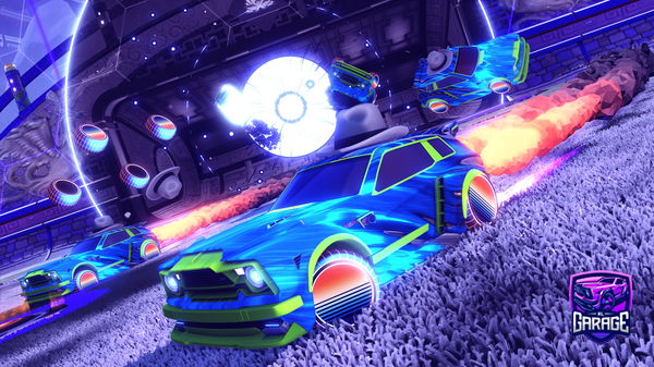 A Rocket League car design from GraySalad4865