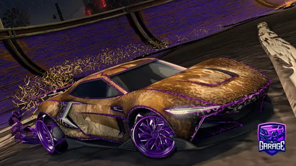 A Rocket League car design from T-Crafter