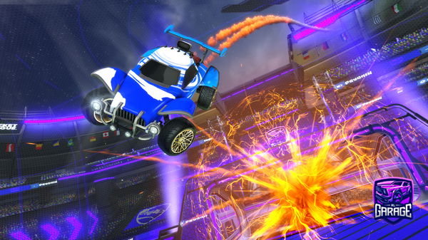 A Rocket League car design from mc-Jona