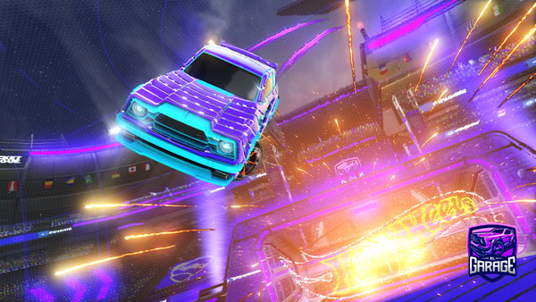 A Rocket League car design from POWERmeerkat