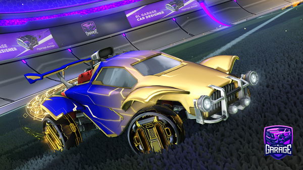 A Rocket League car design from Kountry_Man19