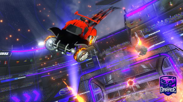 A Rocket League car design from blackLesslamb900