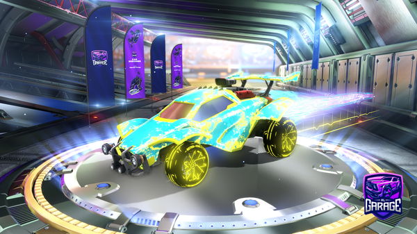 A Rocket League car design from LukeDeAap