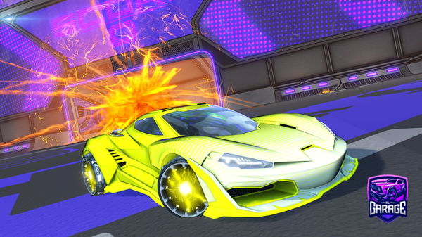 A Rocket League car design from swaggYYoga