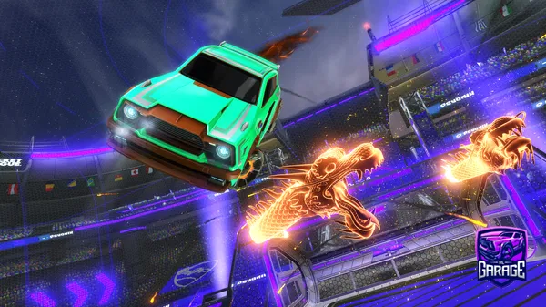 A Rocket League car design from Xnnesweat