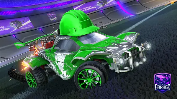 A Rocket League car design from CosmicPlayz7521