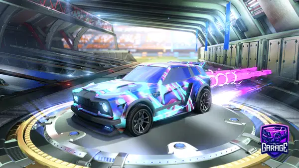 A Rocket League car design from LXGHTE