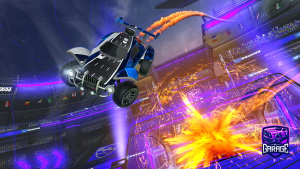 A Rocket League car design from HRH11