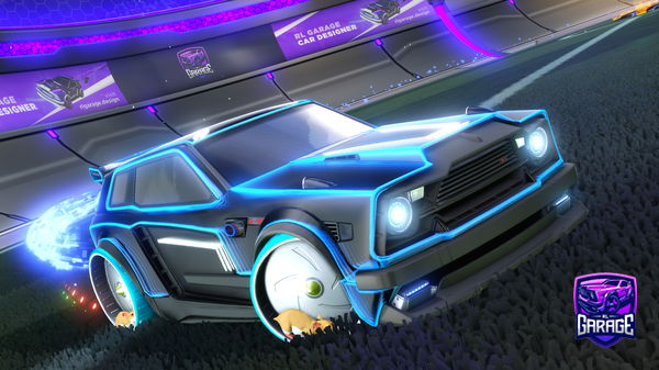A Rocket League car design from Theduckrules