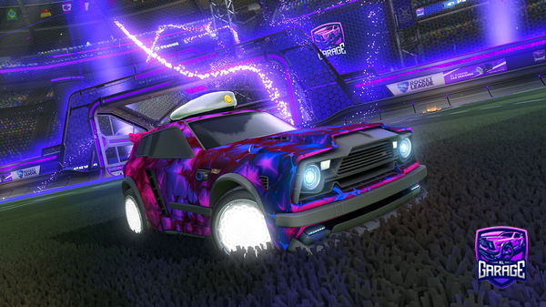 A Rocket League car design from NokiTLoki7