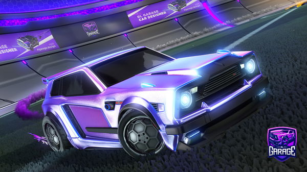 A Rocket League car design from rudinho473