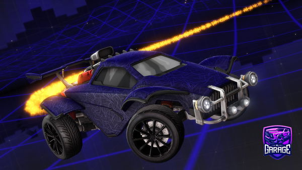 A Rocket League car design from Mecnewa