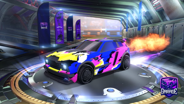 A Rocket League car design from GamerHeroYT